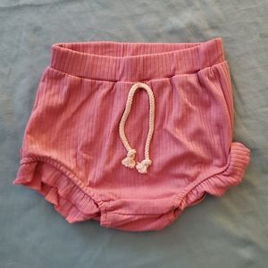 NWT Tullabee Altar'd State Karter Ribbed Bloomer in Rose Color 18-24 months